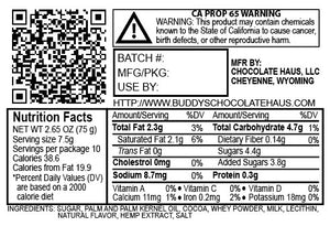 Mint Chocolate Bar - 100mg Delta 9 THC and 100mg CBD