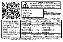 Load image into Gallery viewer, Peanut Butter Bar - 100mg Delta 9 THC and 100mg CBD