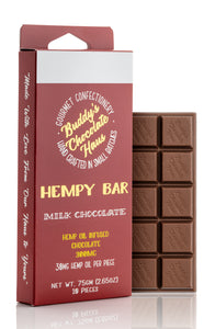 Milk Chocolate Bar - 300mg CBD