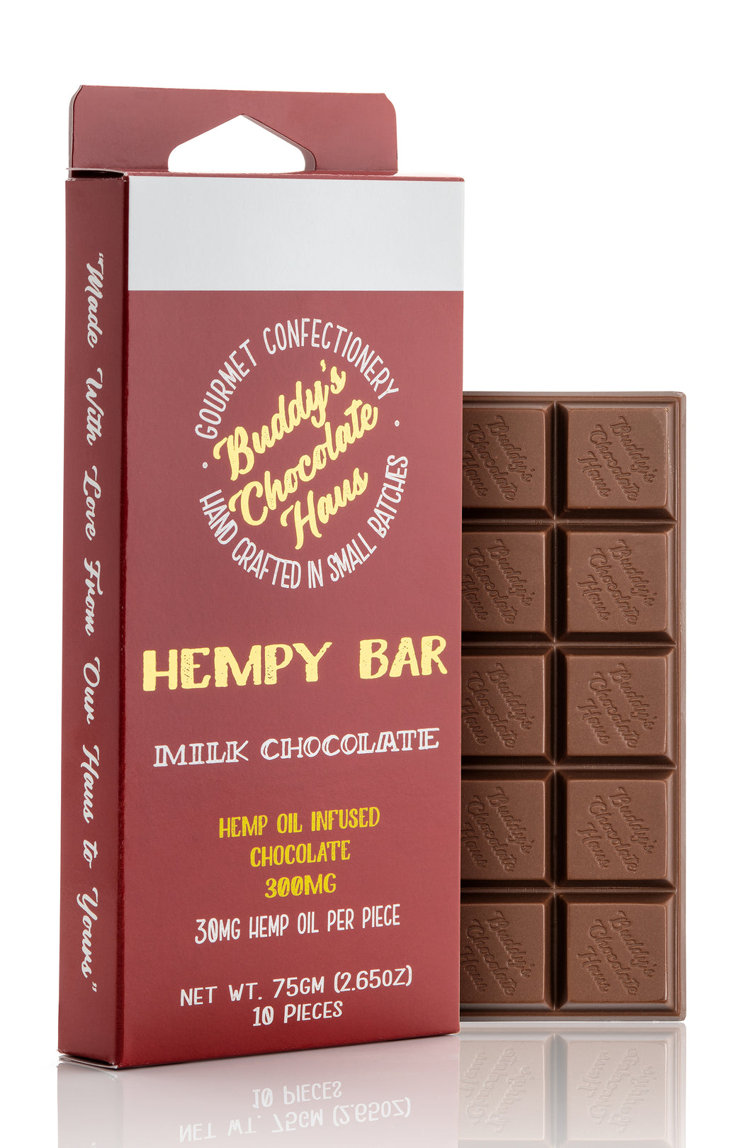 Milk Chocolate Bar - 300mg CBD